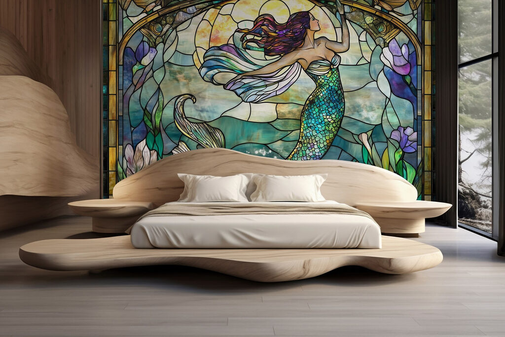 Stained Glass Mermaid — interior 3