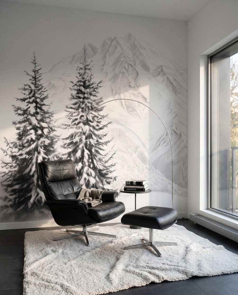 Winter Mountain Lines — interior 5