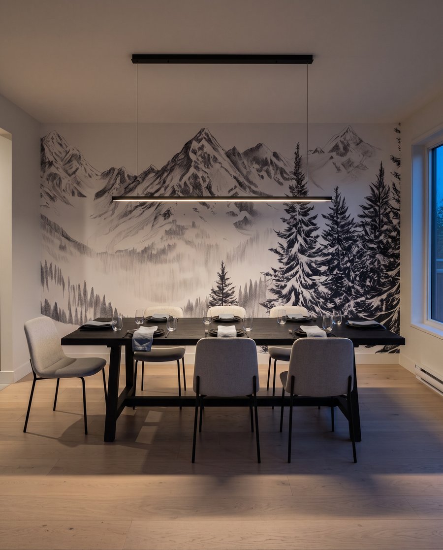 Mountain Sketch — interior 5