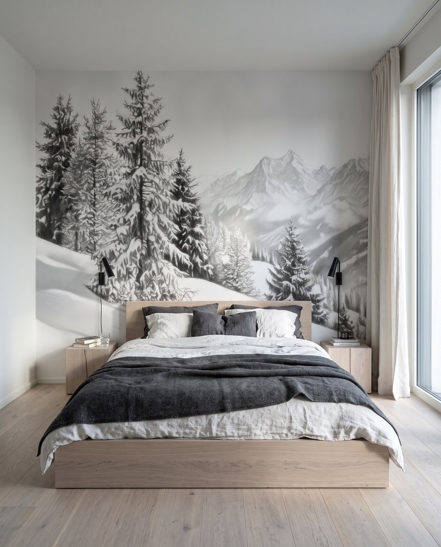 Snowy Pines — interior 2