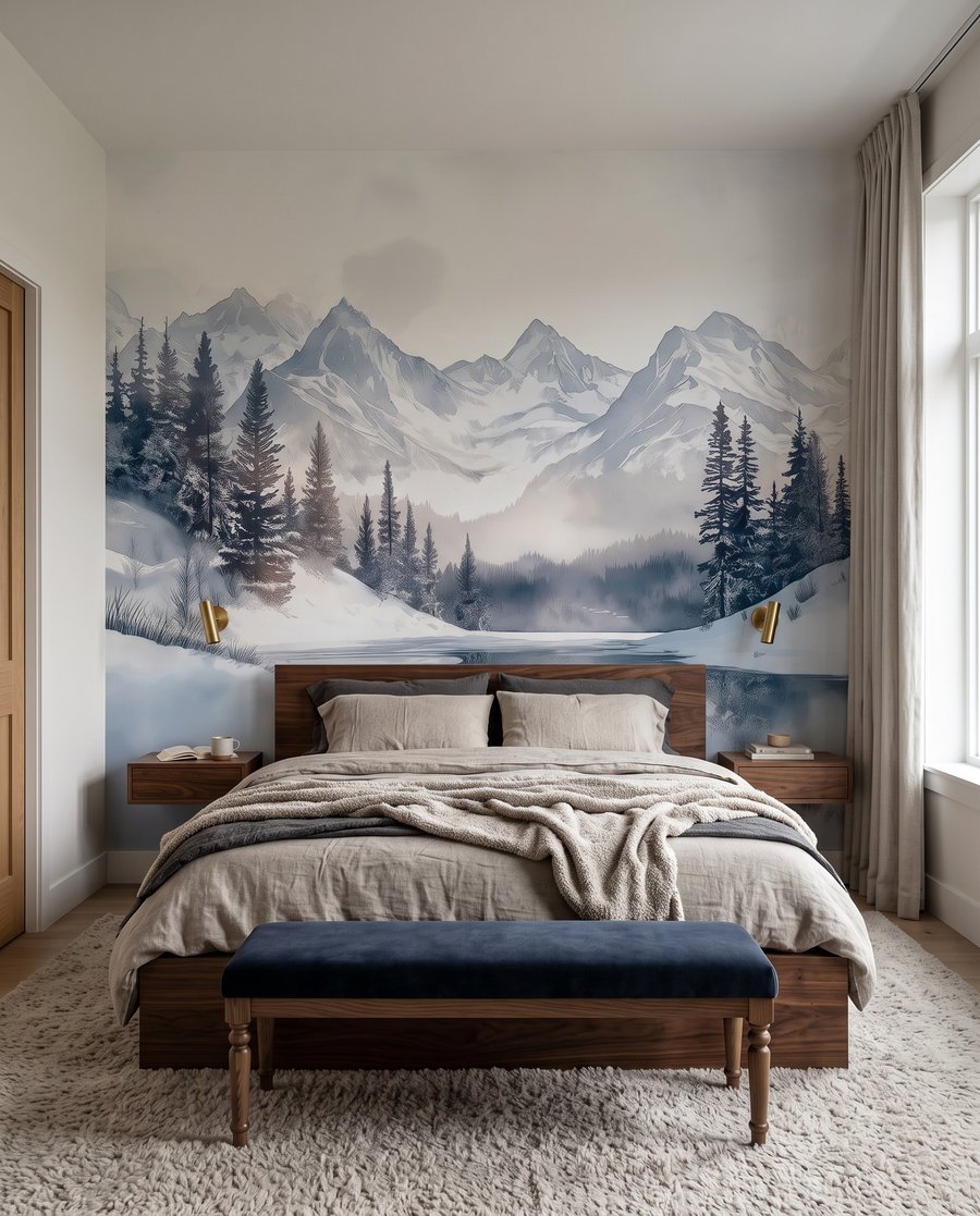 Alpine Stillness in an interior