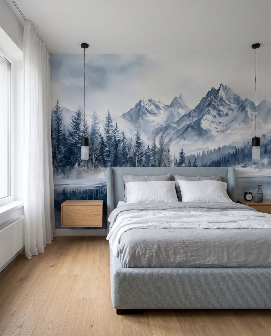 Winter Lake Mirror — interior 2