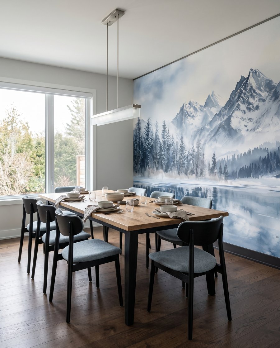 Winter Lake Mirror — interior 4