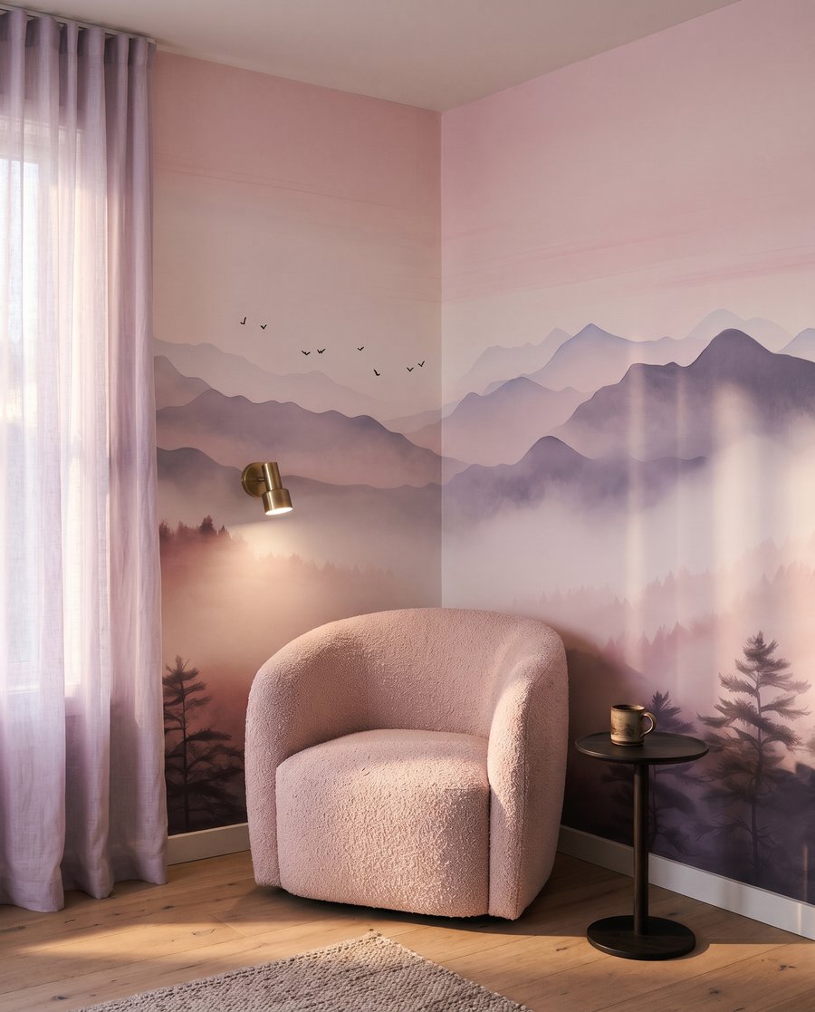 Peaks at Dusk — interior 2