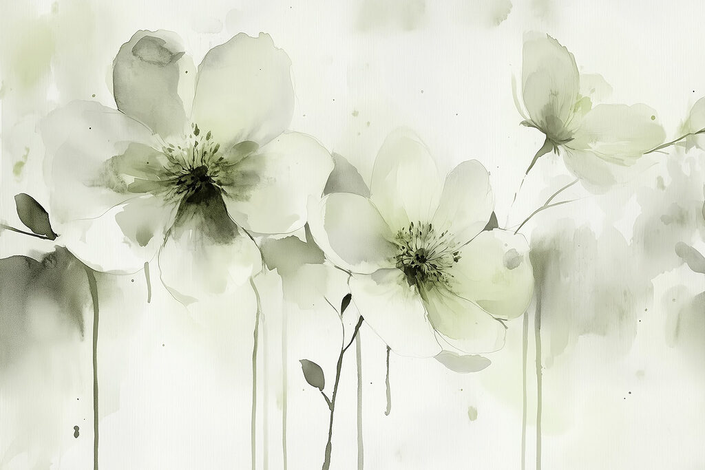Petals in Soft Wash — full design
