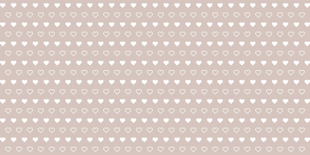 Little Heart Stripes — full design