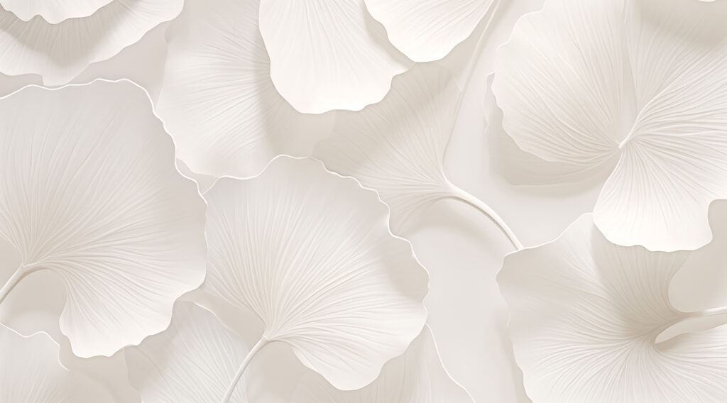 White fans up close — full design