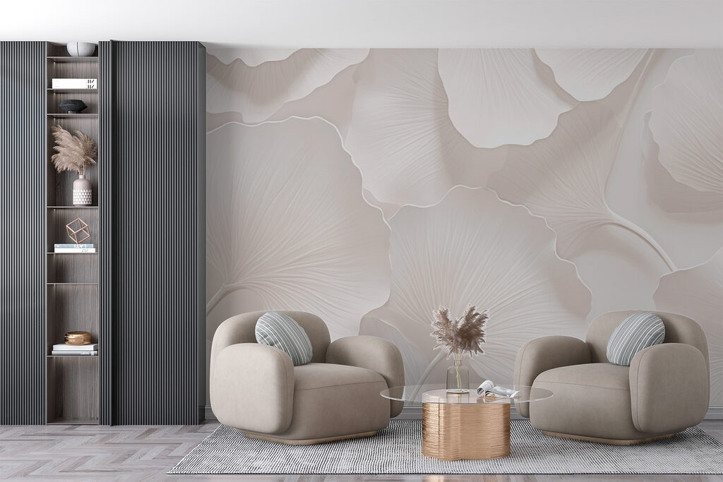 White fans up close — interior 3