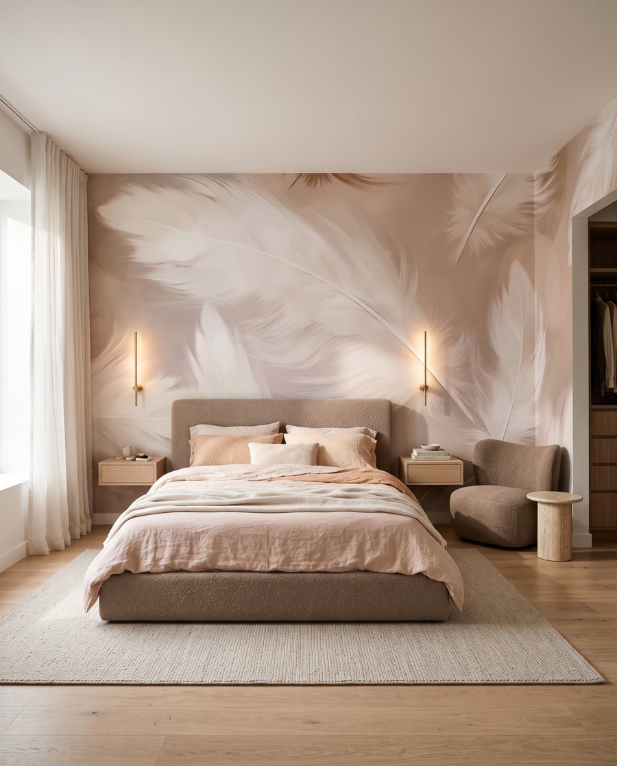 Feather Dance in an interior