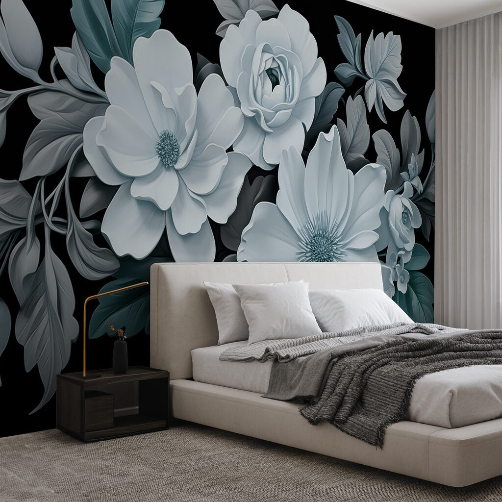 Garden Flowers at Night — interior 1