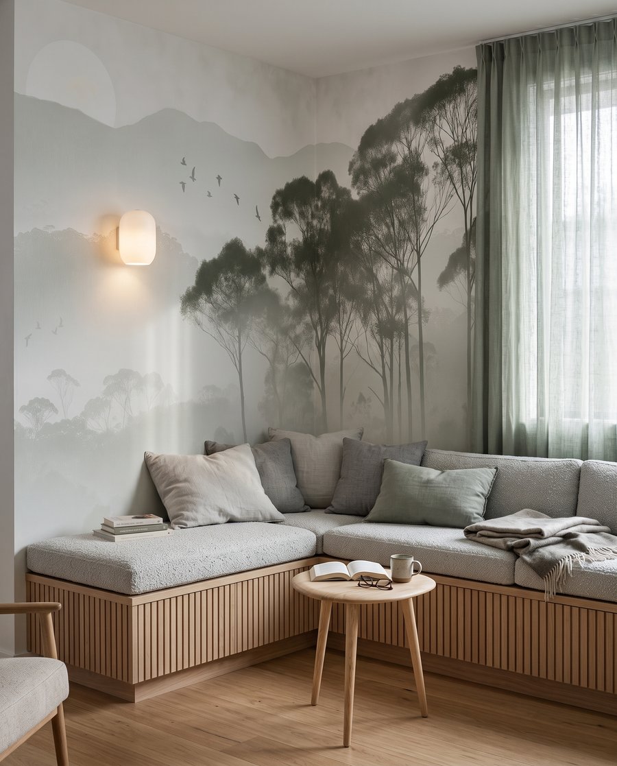 Treetops in Mist — interior 3