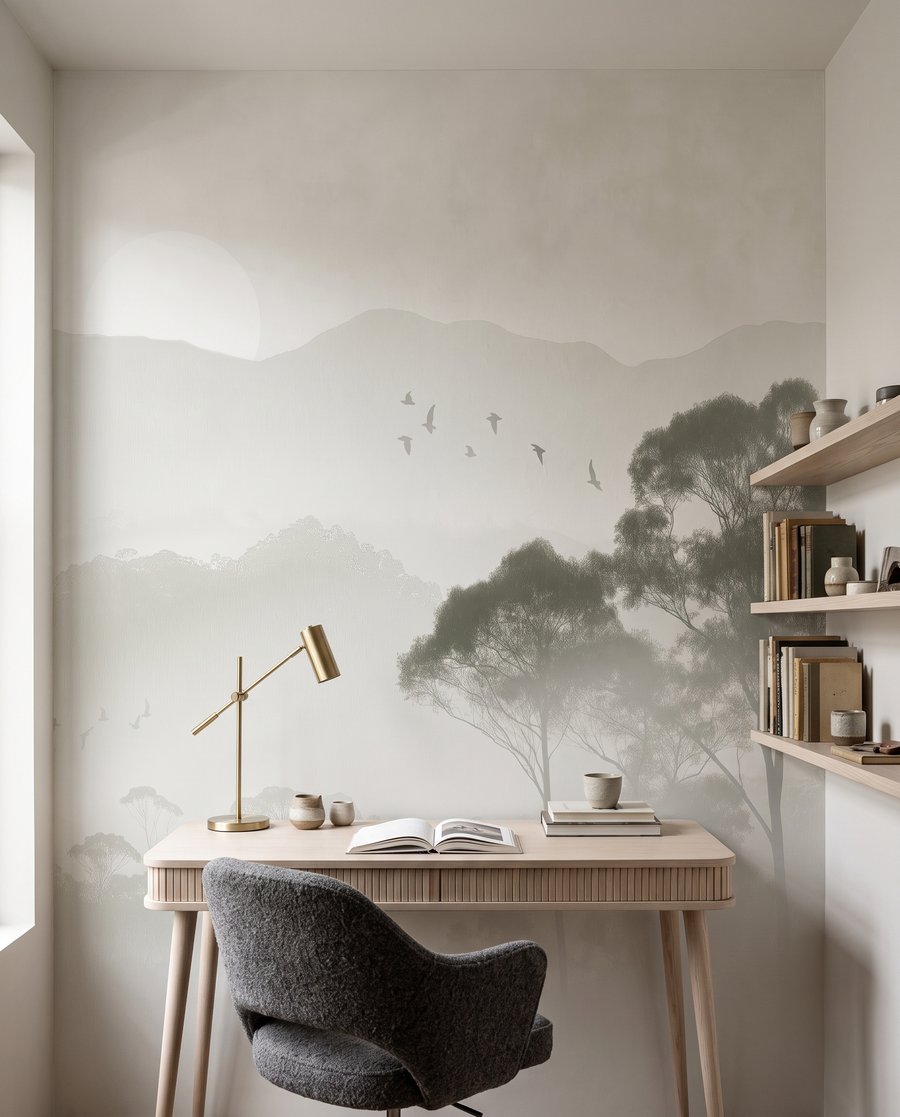 Treetops in Mist — interior 9
