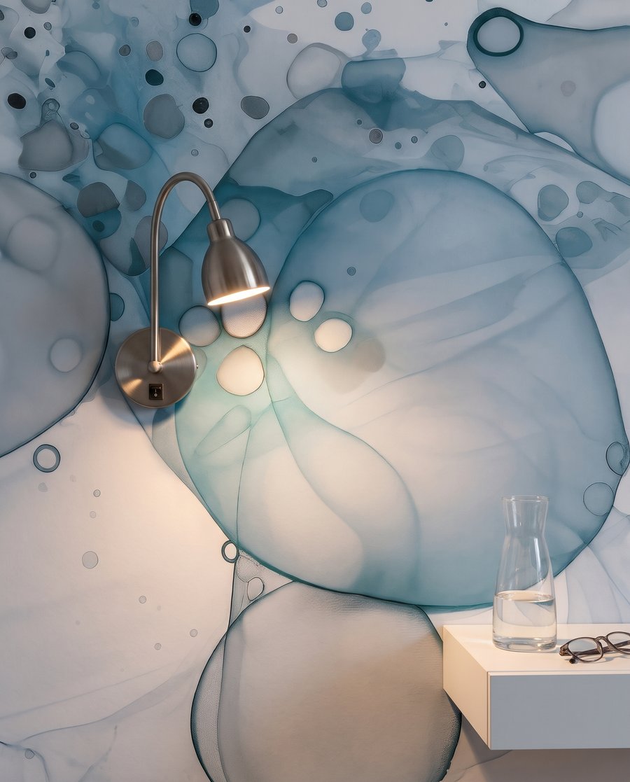 Floating Colour Orbs — detail
