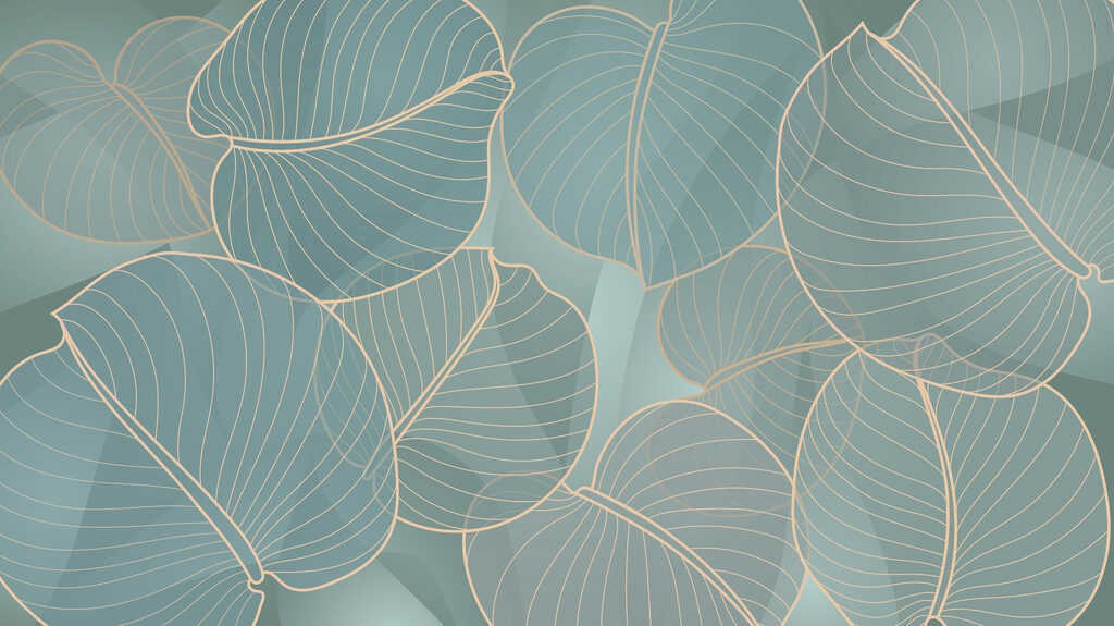 Leaf Vein Tapestry — full design