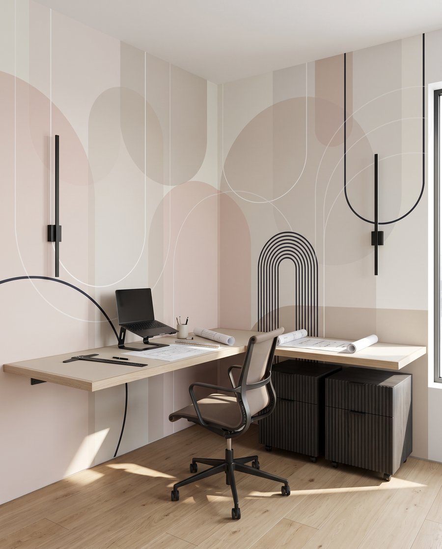 Soft Geometry in an interior