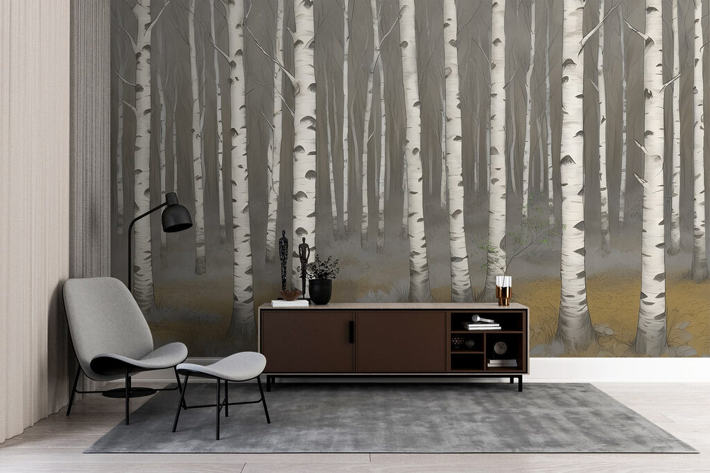 Birch Trunk Rhythm — interior 3