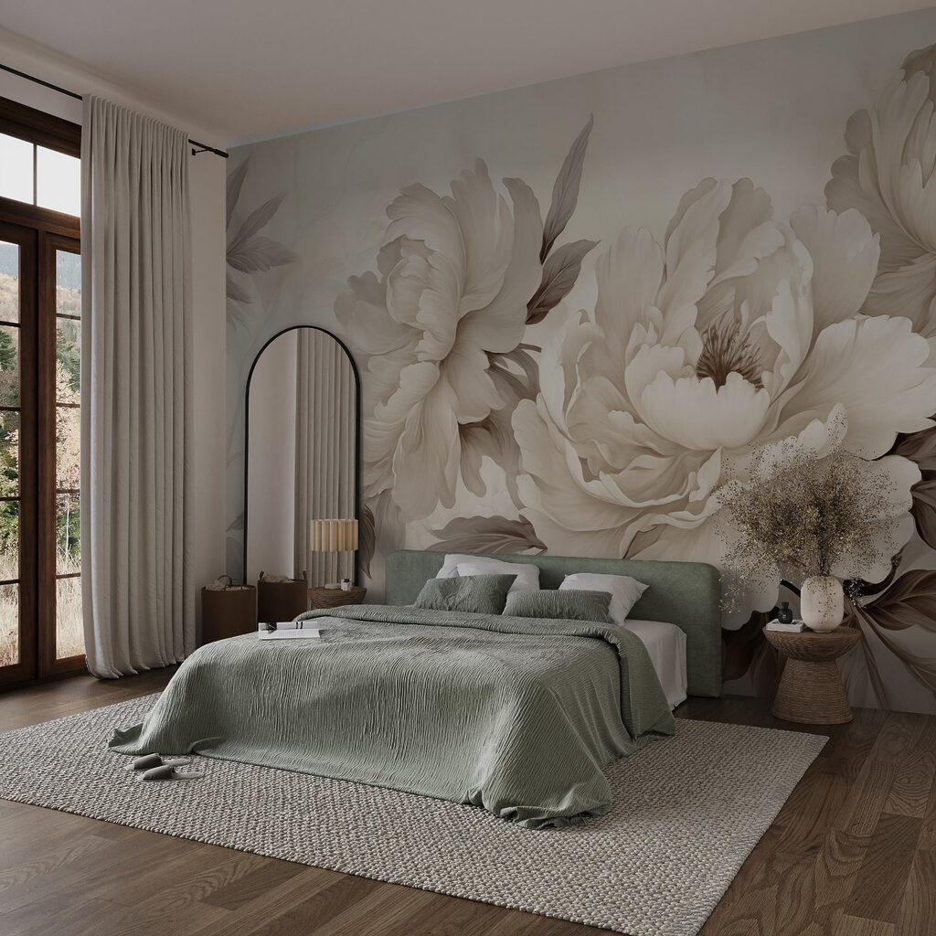 Peony in Sepia — interior 1