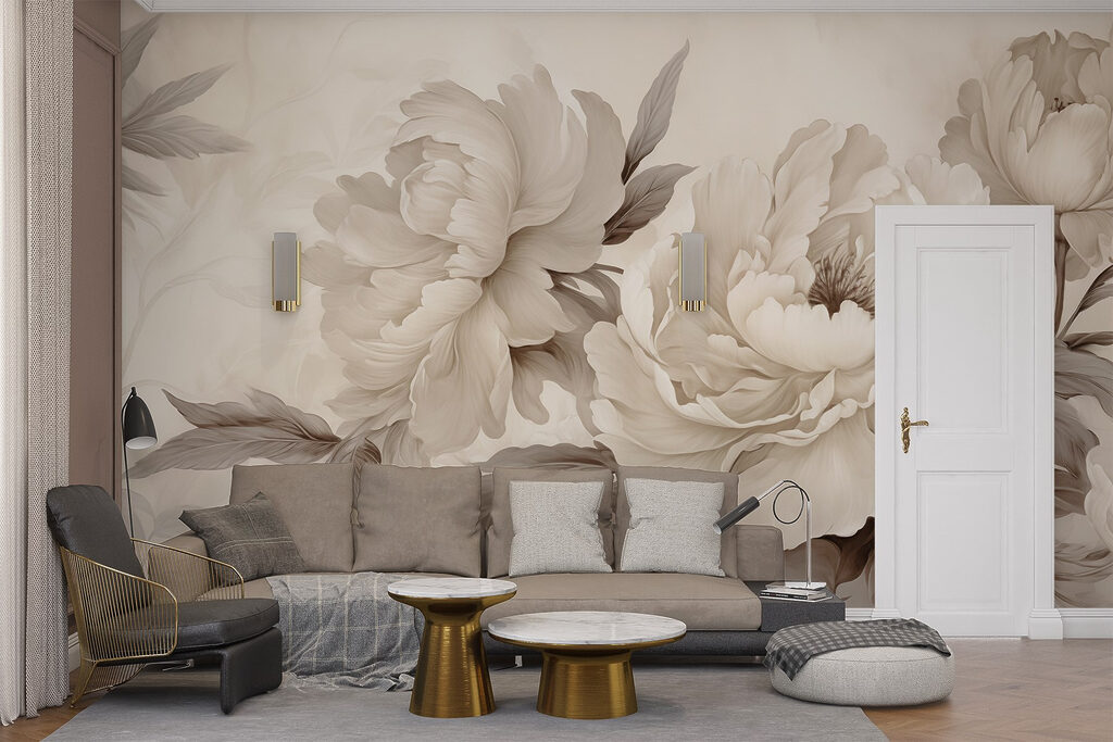 Peony in Sepia — interior 2