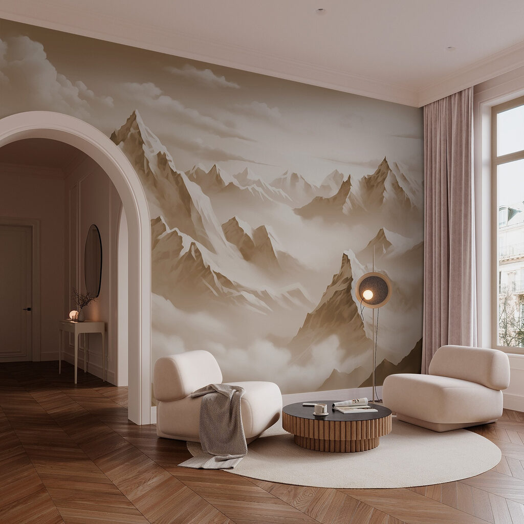 Summits Through Cloud — interior 2