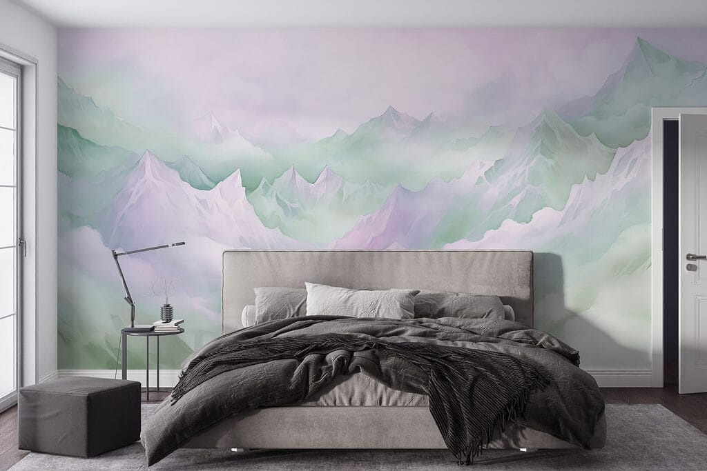 Clouds Between the Hills in an interior