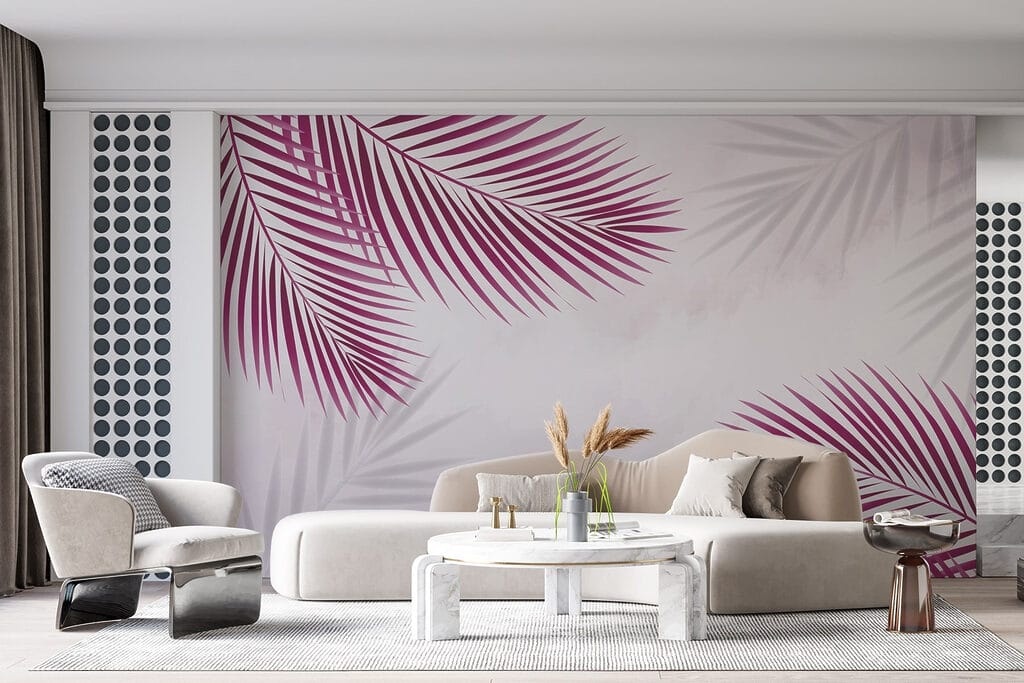 Palm Frond Corners — interior 2