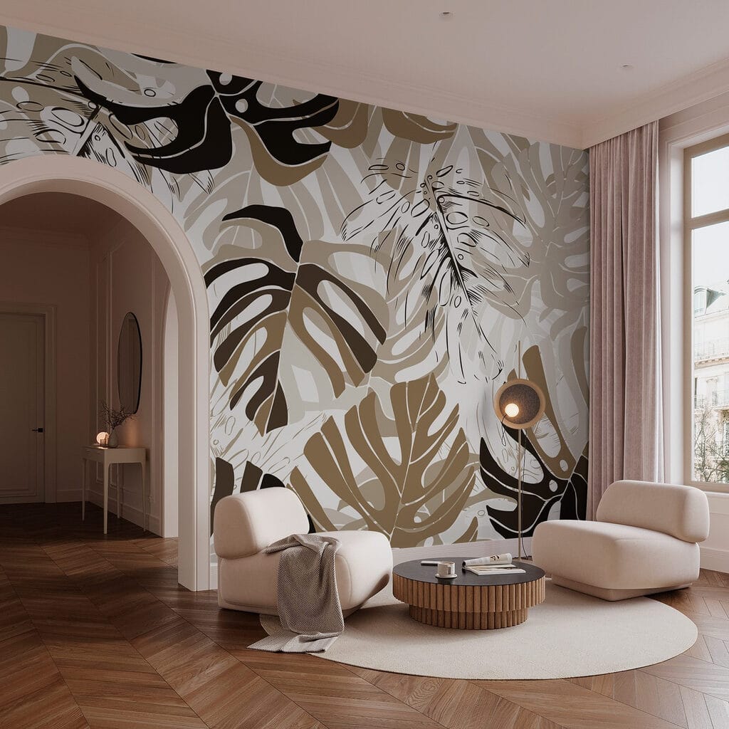 Monstera Pattern Play — interior 3