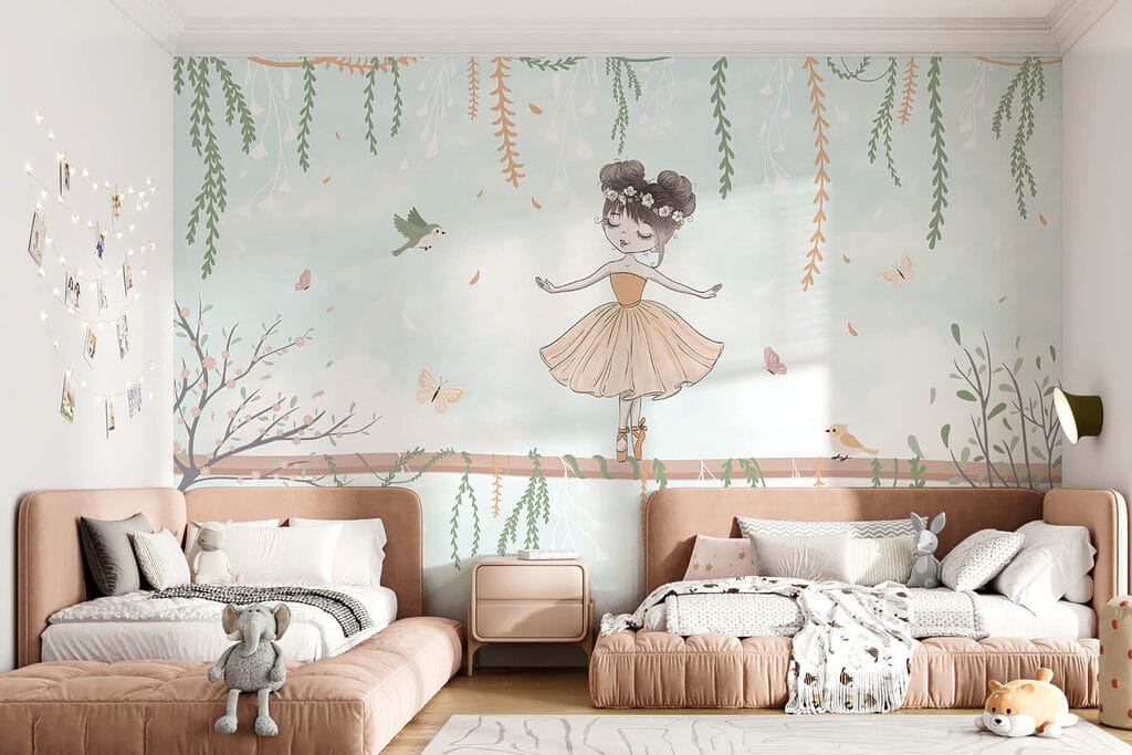 Little Woodland Dancer in an interior