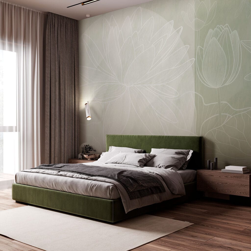 Petal Line Tapestry — interior 1