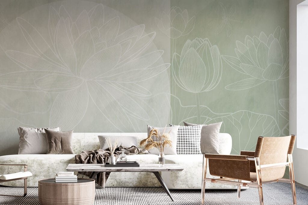 Petal Line Tapestry — interior 2