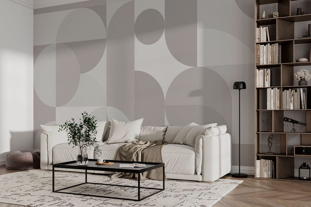 Geometric Circle Patchwork — interior 2
