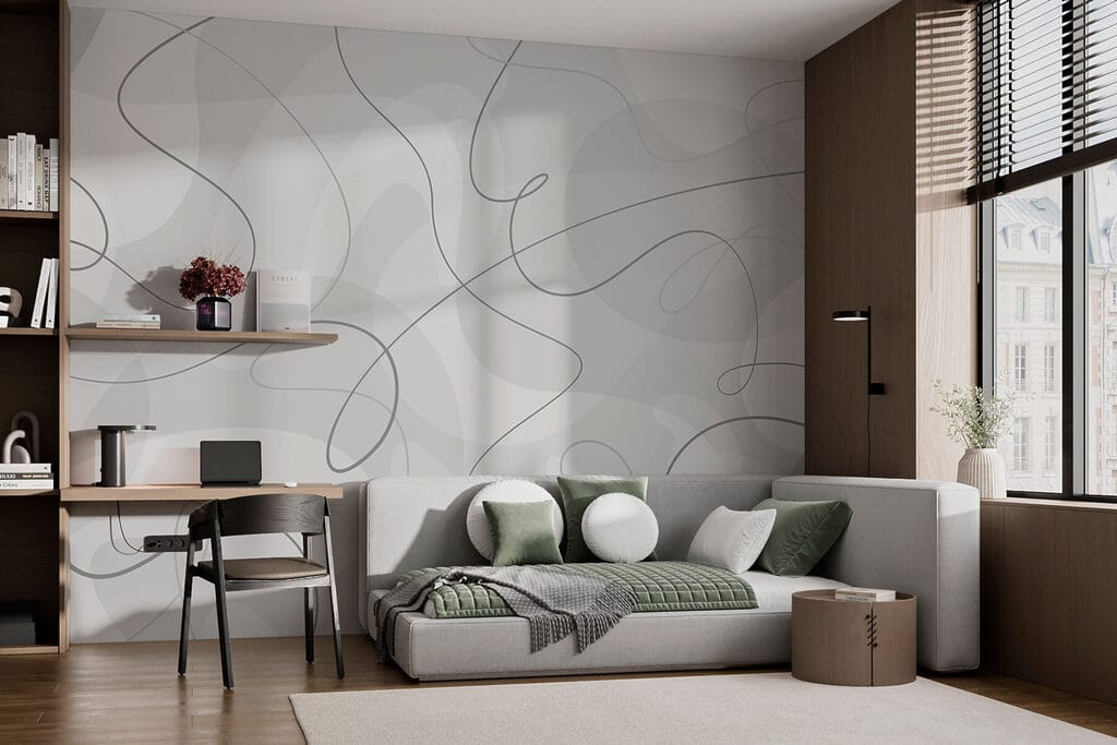 Soft Shapes Loose Lines — interior 1