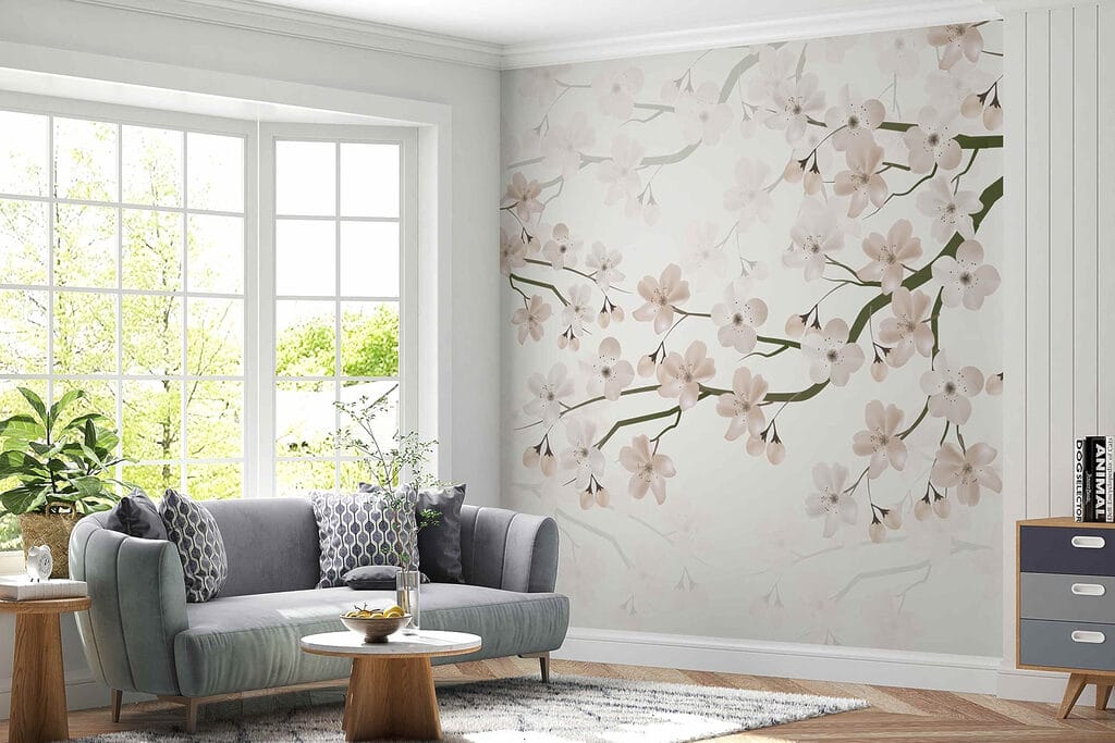 Cherry Blossom Sketch — interior 3