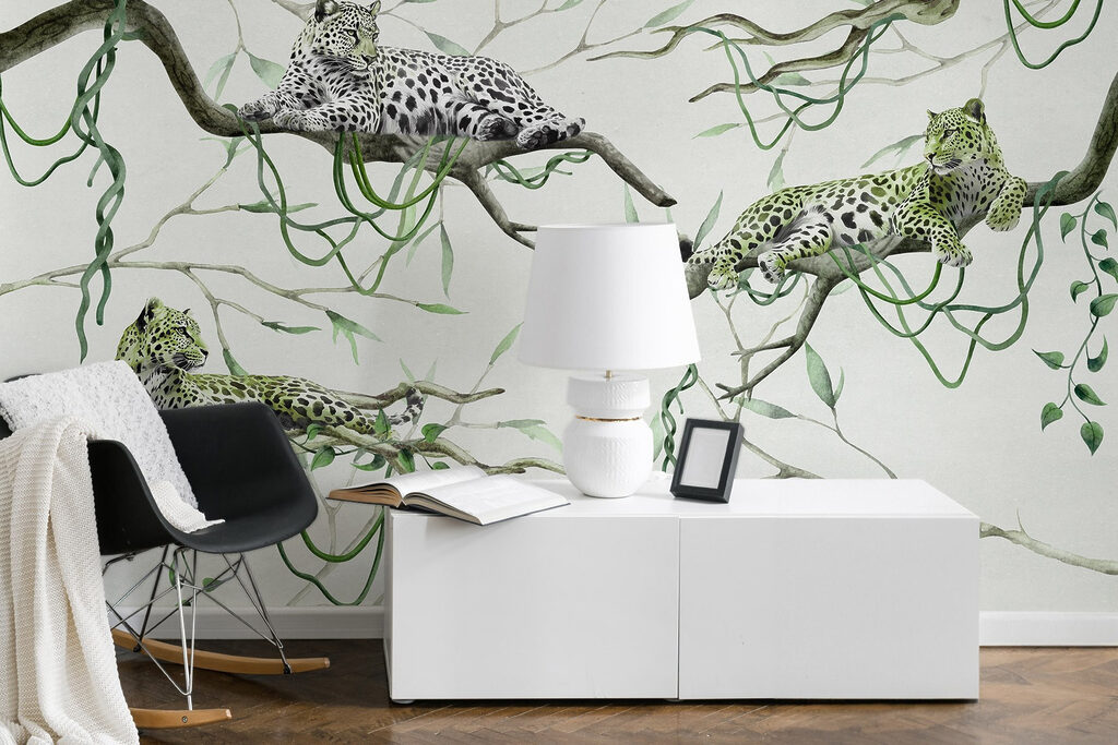 Leopards on Branches — interior 1