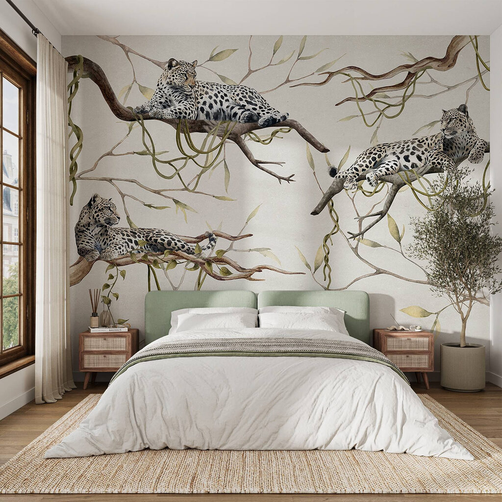 Leopards on Branches — interior 1