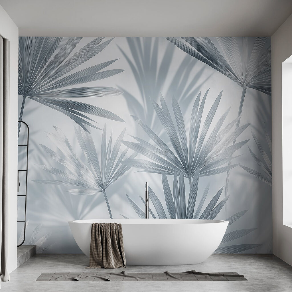 Palm Fans in Light — interior 6