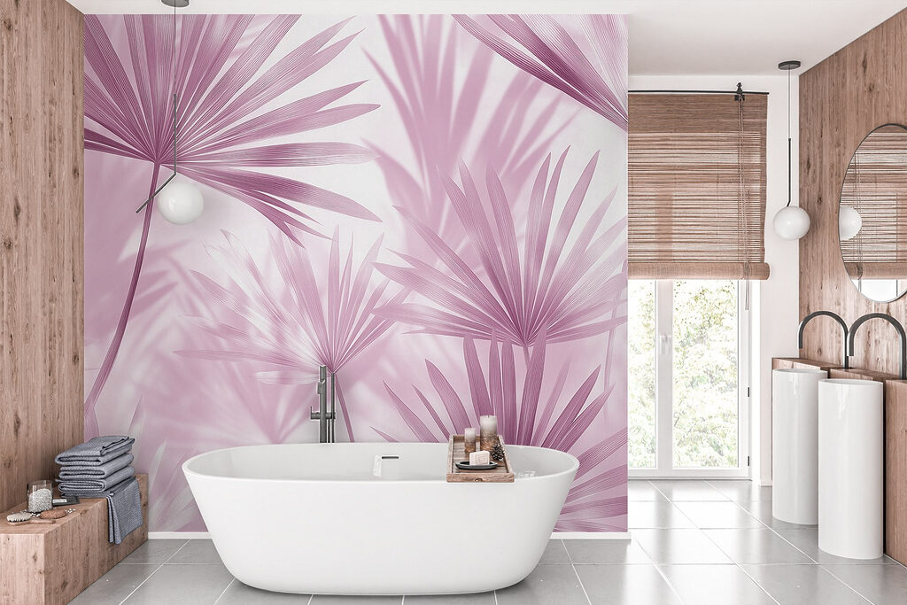 Palm Fans in Light — interior 5