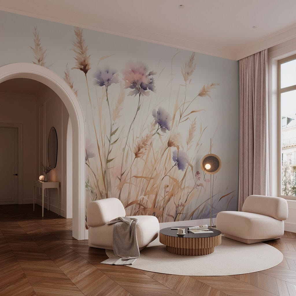 Meadow Seedheads in an interior