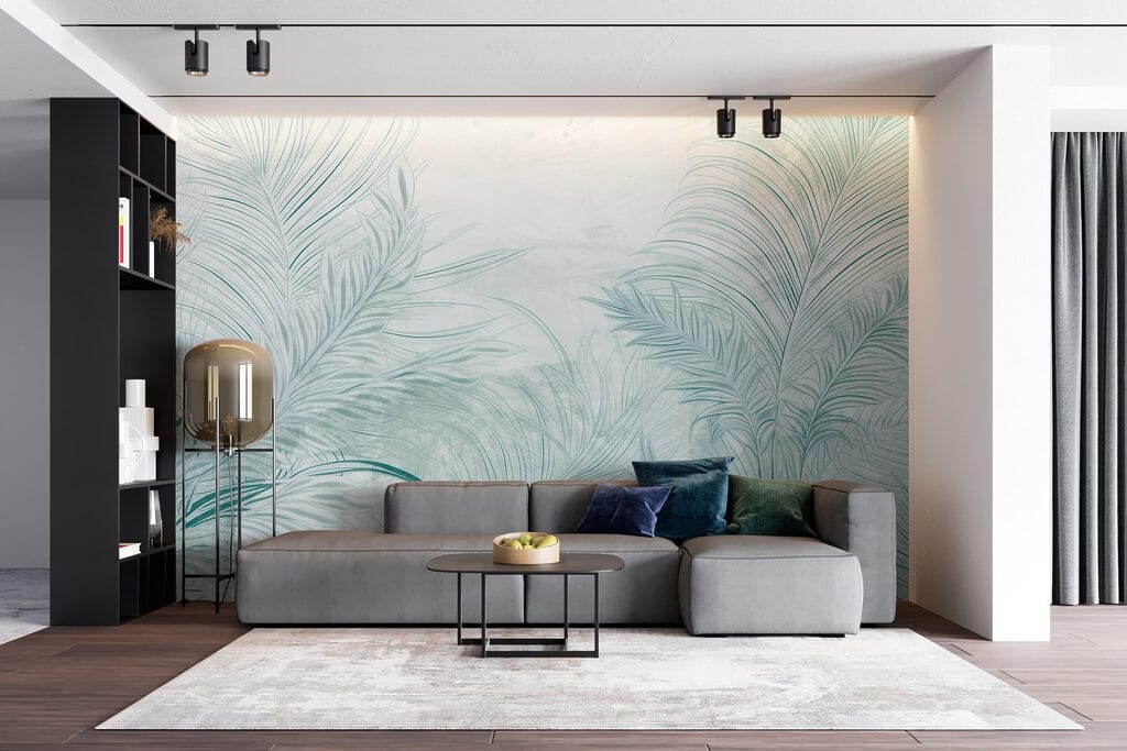 Feathery Palm Sketches — interior 2
