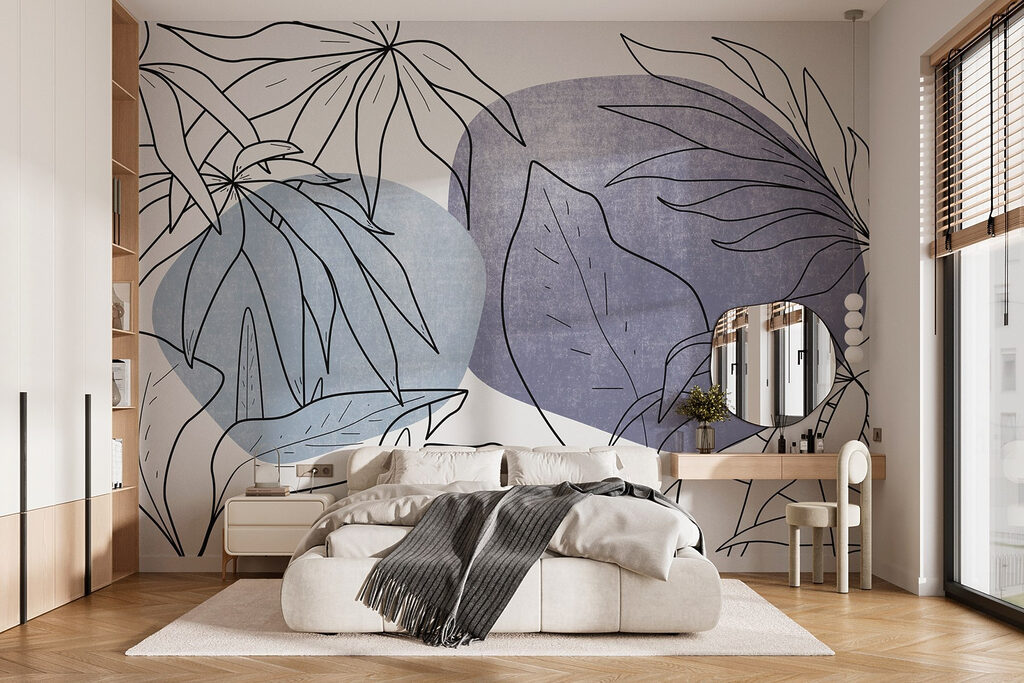 Leaf Sketches and Circles in an interior
