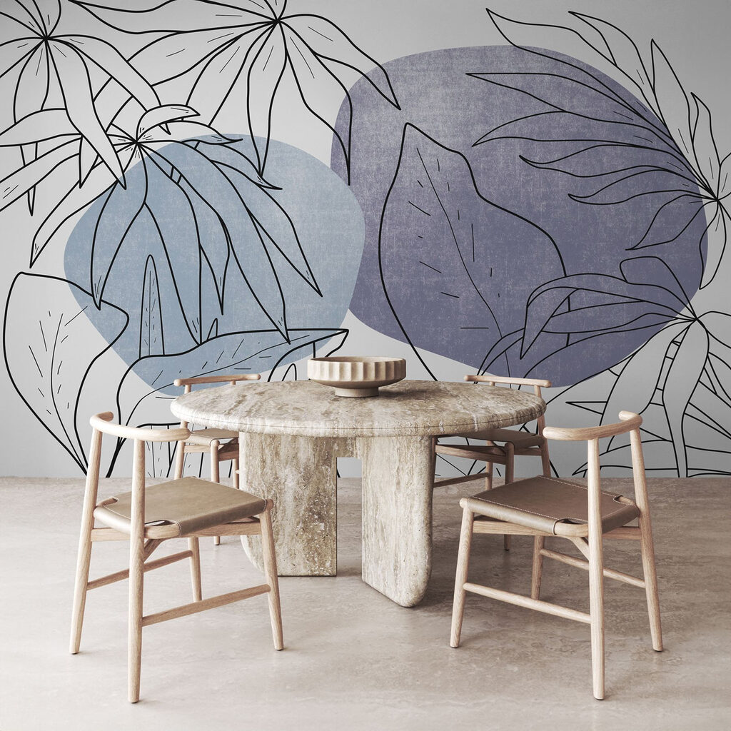 Leaf Sketches and Circles — interior 2