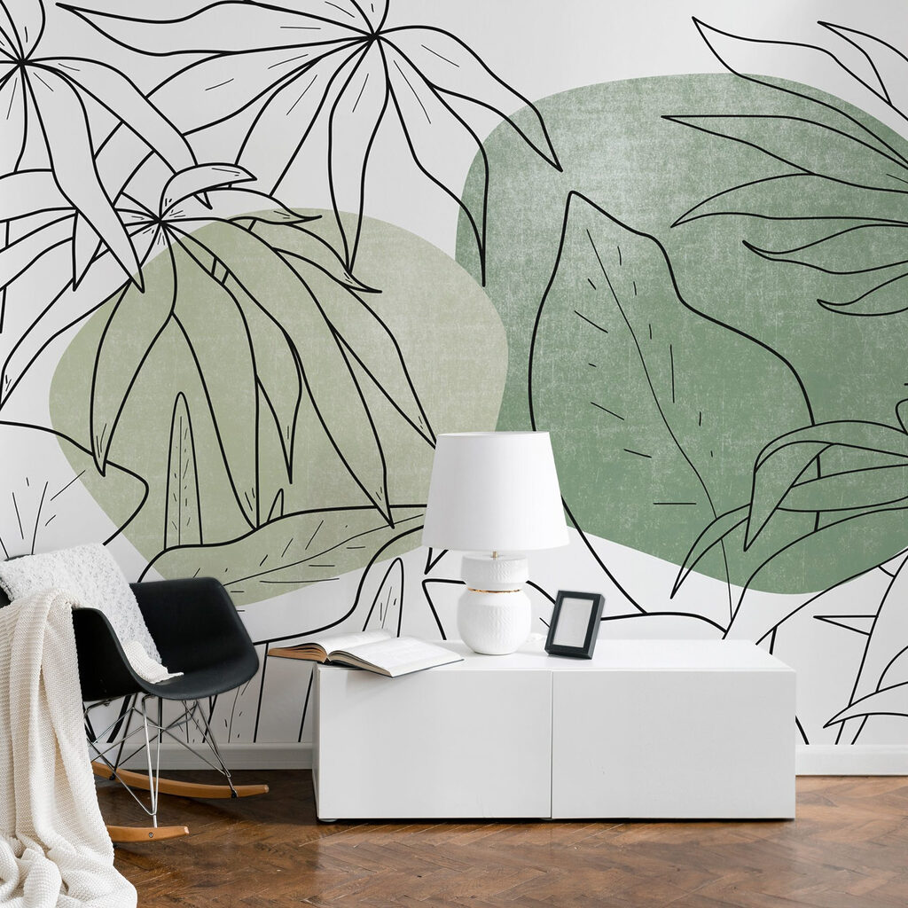 Leaf Sketches and Circles — interior 1