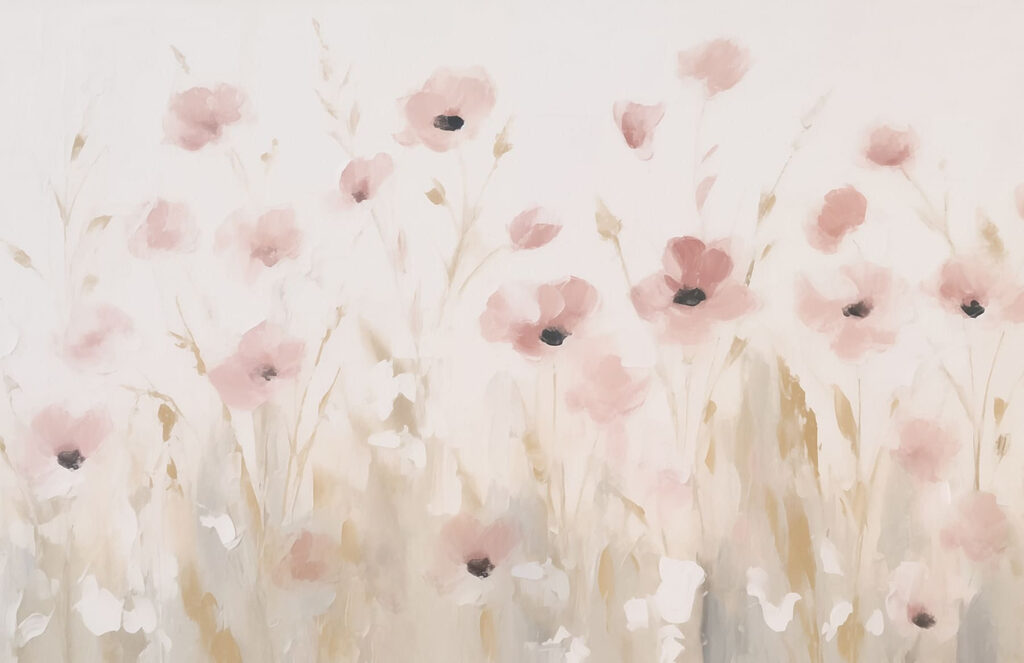 Poppies in the Breeze — full design
