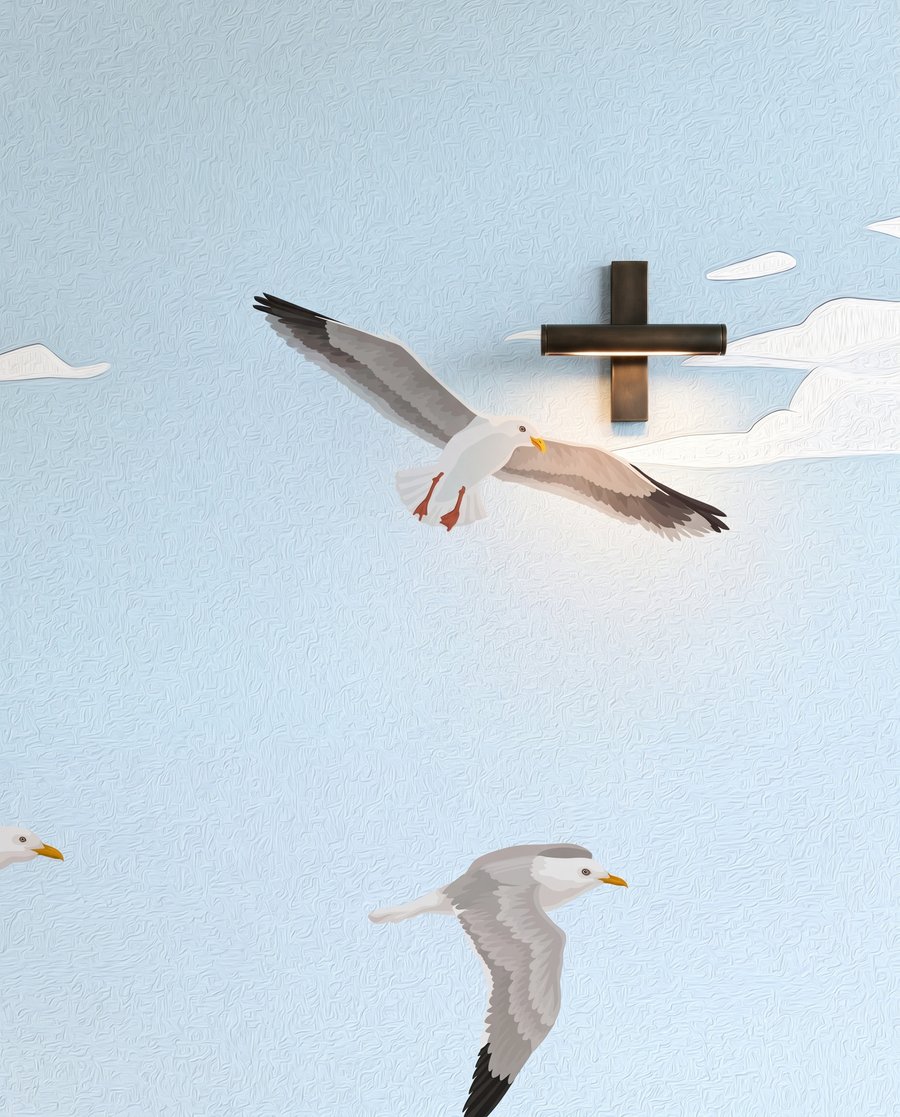 Gulls at the Shore — interior 4