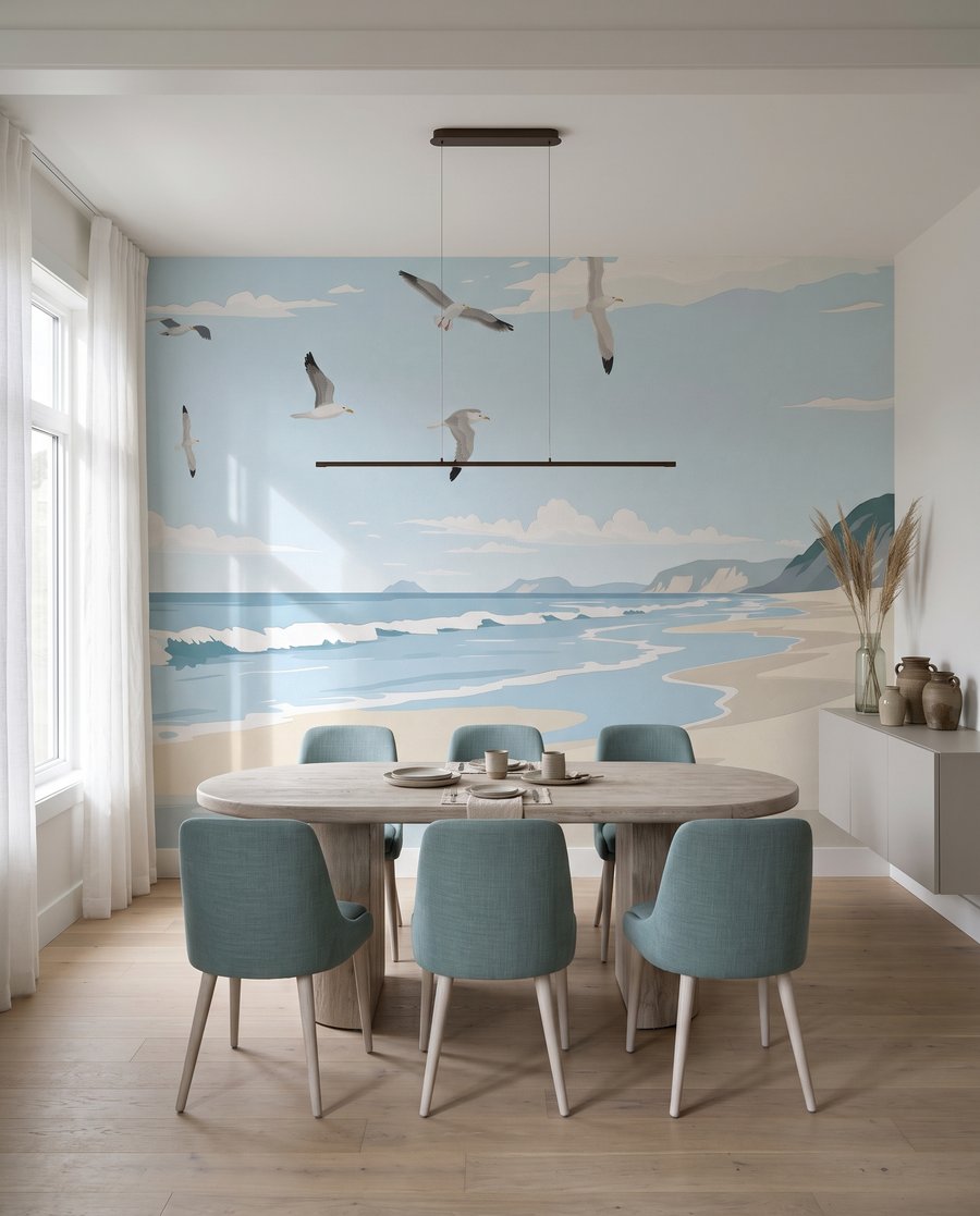 Gulls at the Shore — interior 6