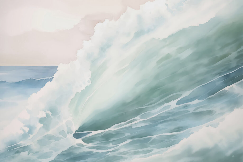 Rolling Ocean Wave — full design