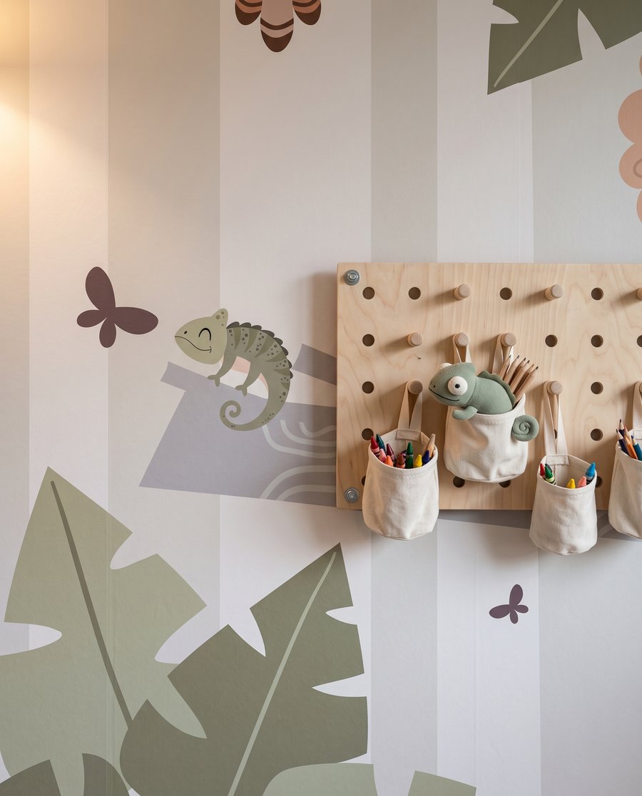 Little Jungle Pals — detail
