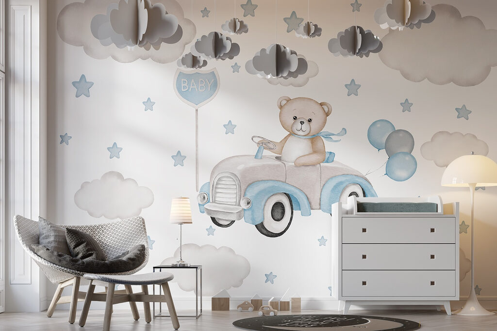 Little Bear Road Trip in an interior