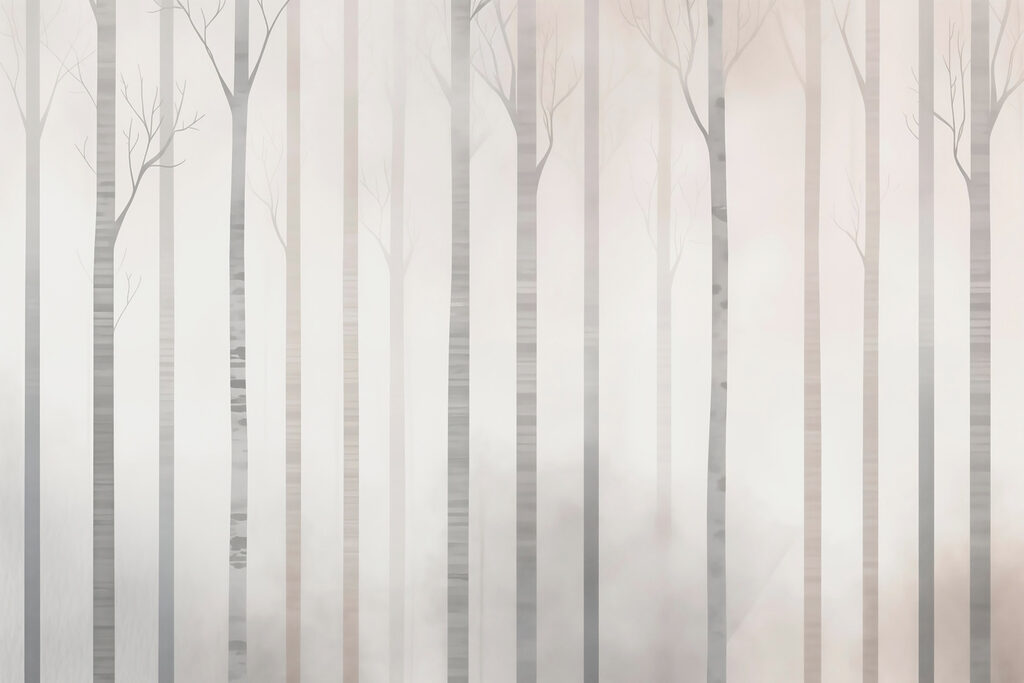 Birch Silhouettes — full design