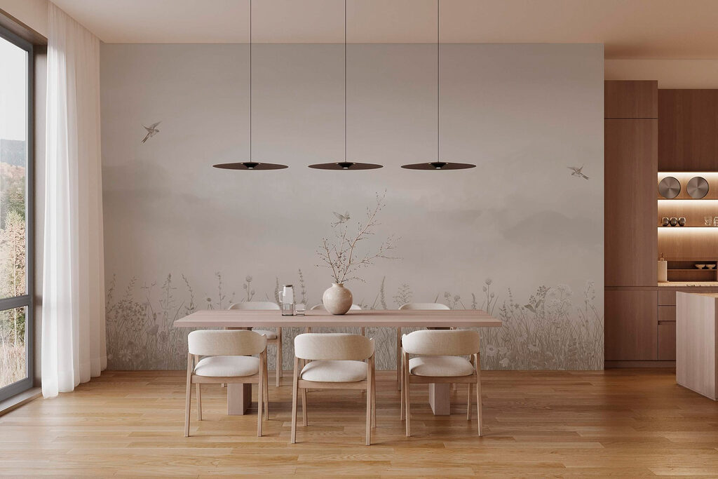 Birds Over Misty Meadows — interior 3