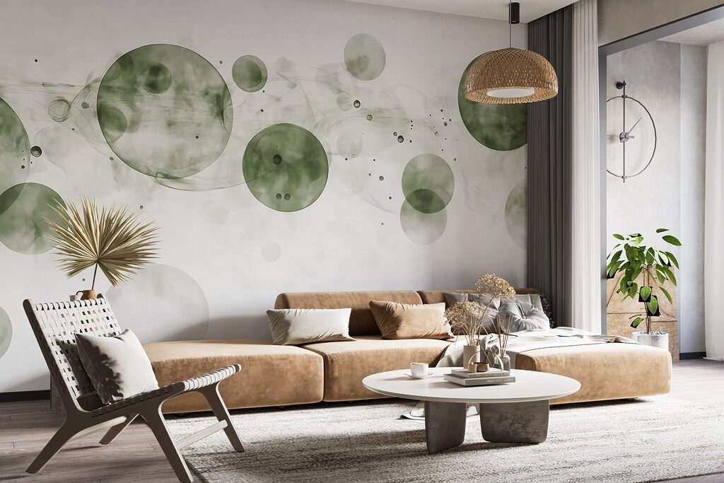 Circles in Watercolour Mist — interior 4